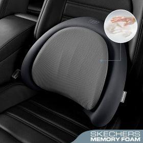 Lumbar Pillow Premium Memory Foam, Double-Layer-Office Chair Cushion for Tailbone Pain Relief,Butt Pillow for Office Chair,Car seat Cushion (Color: Grey)